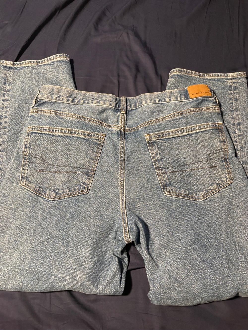 American Eagle High Rise Straight Jean - Picture 3 of 5
